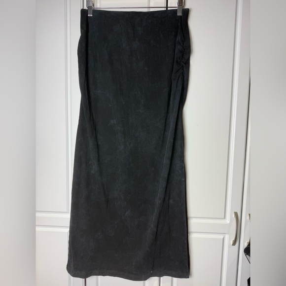 Disturbia Christina Cotton Washed Side Slit Maxi - Picture 5 of 7